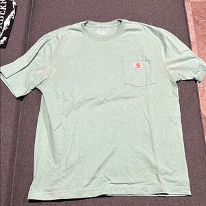 Carhartt Men's Green Pocket T-Shirt